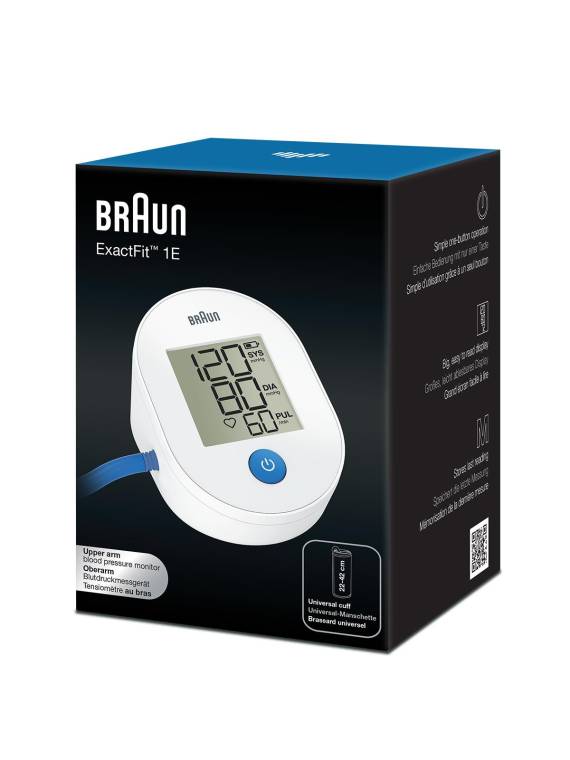 Braun ExactFit 1E BUA4000EU Koldan Tansiyon Ölçer